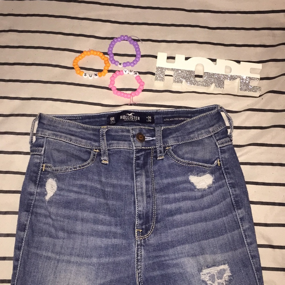▫️hollister skinny jeans